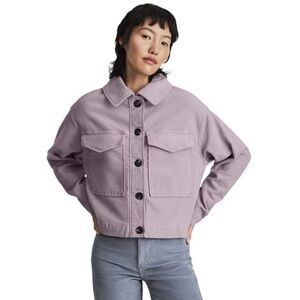 Everlane Moleskin Utility Cropped Jacket